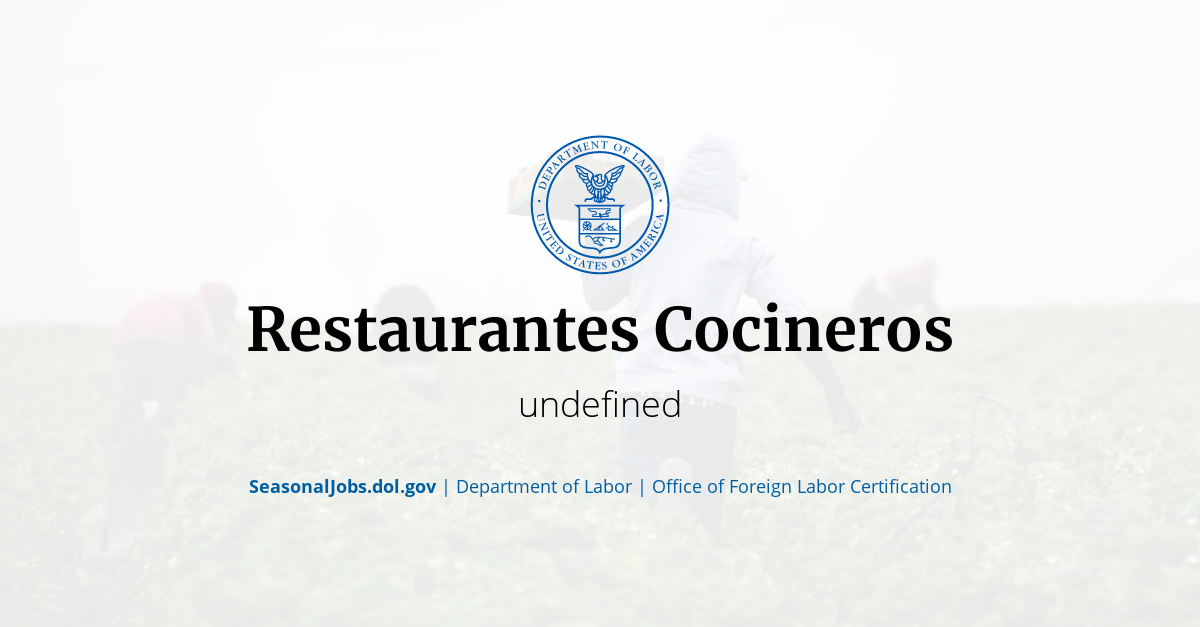 Restaurantes Cocineros 